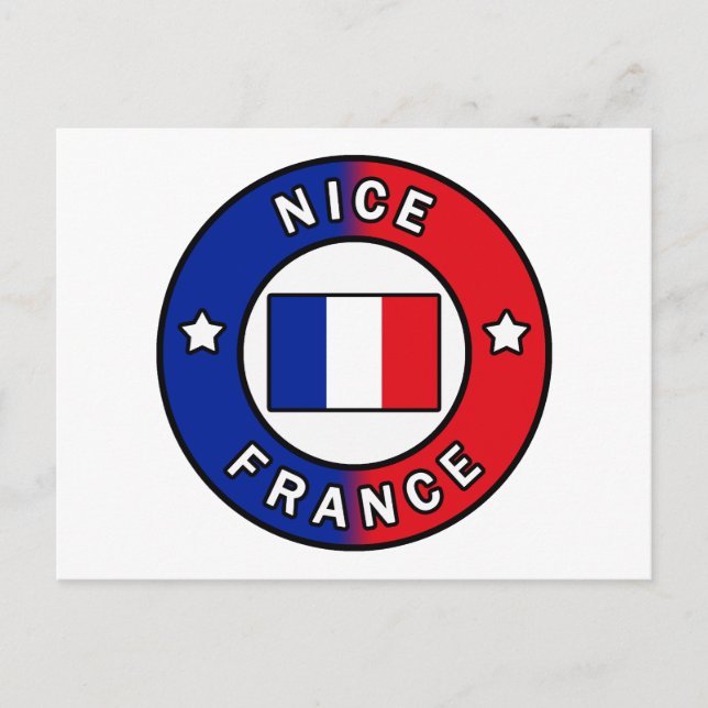 Nice France Postcard (Front)