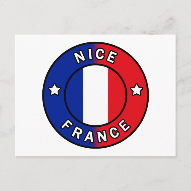 Nice France Postcard (Front)
