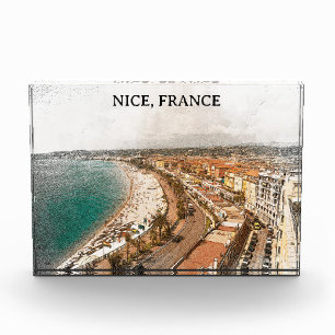 Nice France Promenade des Anglais Photo Block