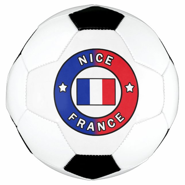 Nice France Soccer Ball (Front)