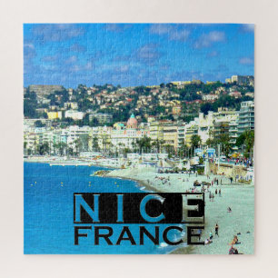 Nice France Square Puzzle