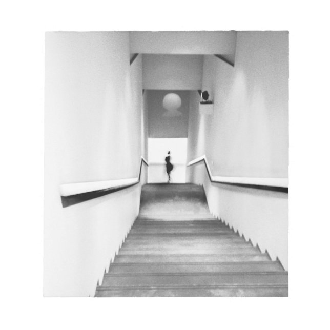 Nice France, Staircase Museum of Modern Art Notepad (Front)