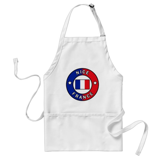 Nice France Standard Apron (Front)