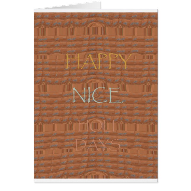 Nice Happy Kenya Red  Zebra Hakuna Matata motif De (Front)