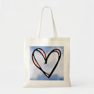 Nice Heart Tote Bag
