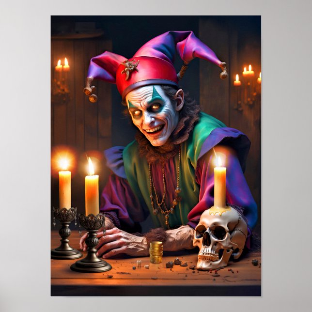 Nice Jester - 12 x 16 Poster (Front)