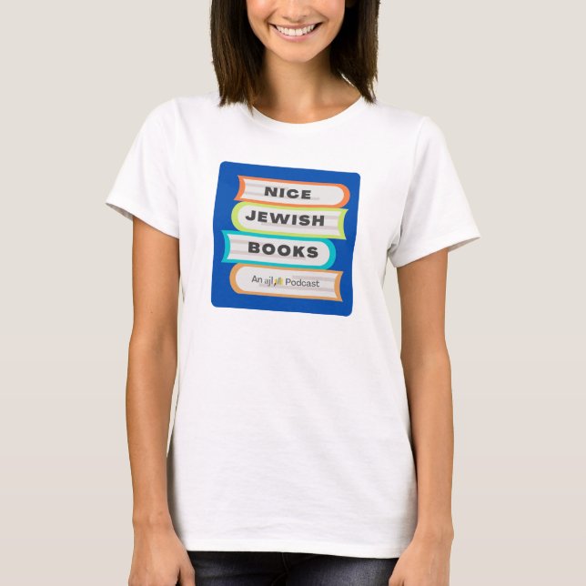 Nice Jewish Books women's t-shirt (Front)