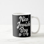 Nice Jewish Boy Ugly Hanukkah Sweater Chanukah Jew Coffee Mug<br><div class="desc">Nice Jewish Boy Ugly Hanukkah Sweater Chanukah Jew Kids Gift</div>
