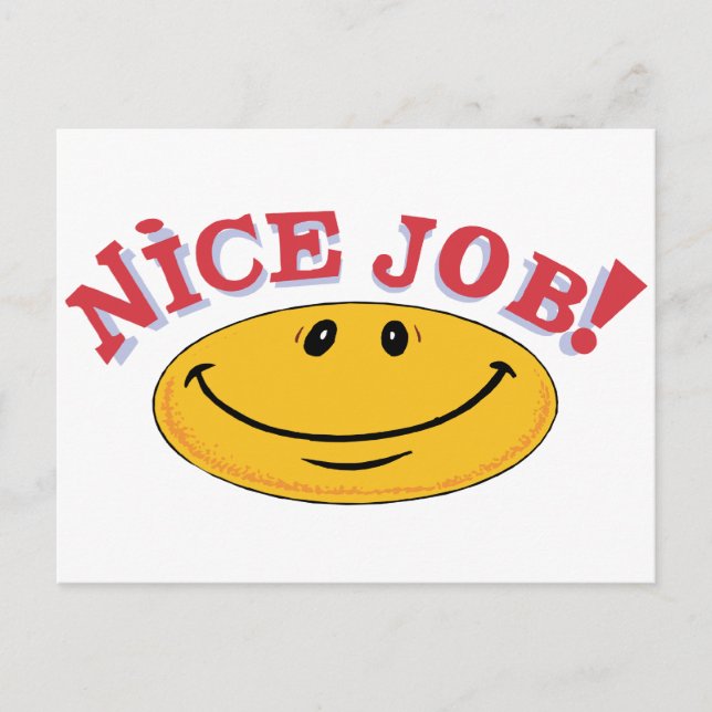 Nice Job! Postcard (Front)