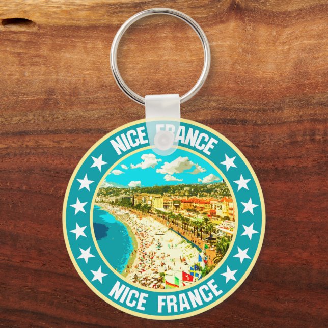 Nice                                               key ring (Front)