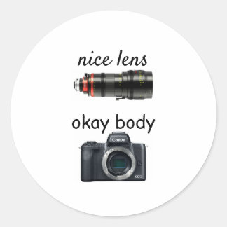 nice lens, okay body sticker