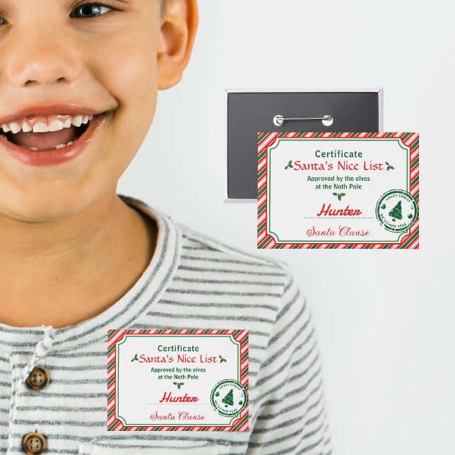 Nice List Christmas Diploma Certificate (Creator Uploaded)