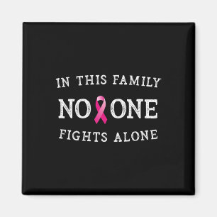 Nice Message Breast Cancer Awareness Pink Ribon Me Magnet