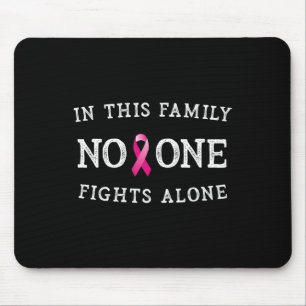 Nice Message Breast Cancer Awareness Pink Ribon Me Mouse Pad