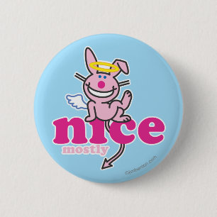 Nice Mostly 6 Cm Round Badge