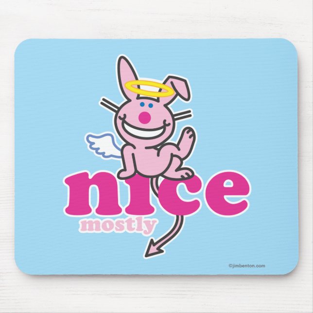 Nice Mostly Mouse Pad (Front)