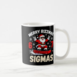 Nice Naughty 67 Funny 6-7 Meme Slang Trending Chri Coffee Mug