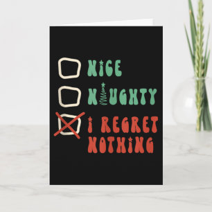 Nice Naughty I Swear I Tried Tank Top Card
