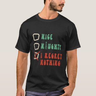 Nice Naughty I Swear I Tried V-neck  T-Shirt