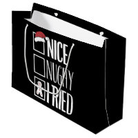 Nice Naughty I Tried Santa's Naughty List Xmas