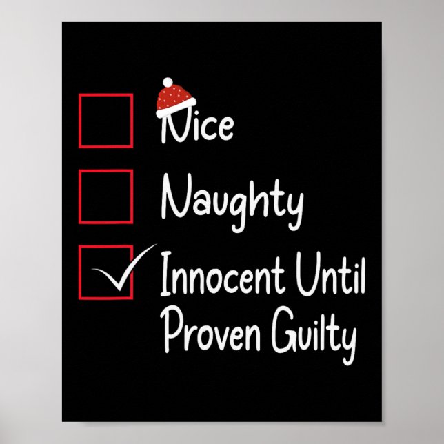 Nice Naughty Innocent Until Proven Guilty 1  Poster (Front)