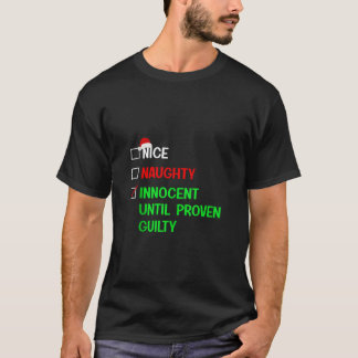 Nice Naughty Innocent Until Proven Guilty Tank Top