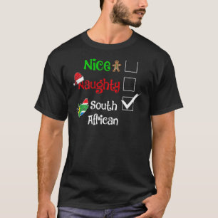 Nice Naughty South African South Africa Pyjama - A T-Shirt