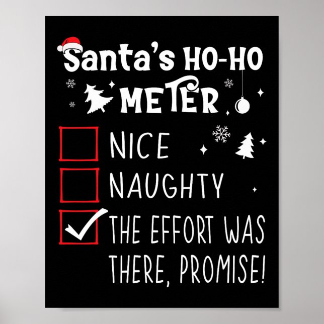 Nice Naughty The Effort Was There  Poster (Front)