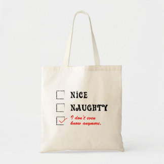 nice naughty tote bag