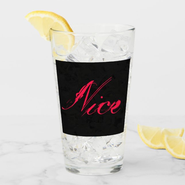 Nice neon-pink glass (Front Ice)