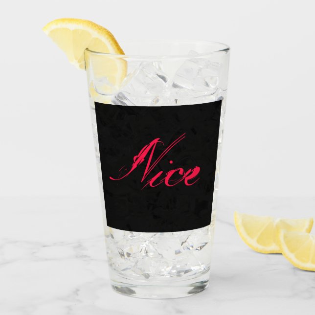 Nice neon pink glass (Front Ice)