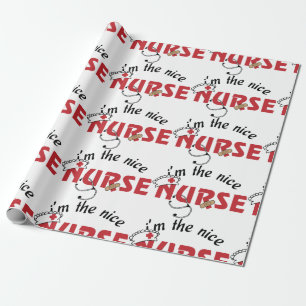 Nice Nurse Wrapping Paper