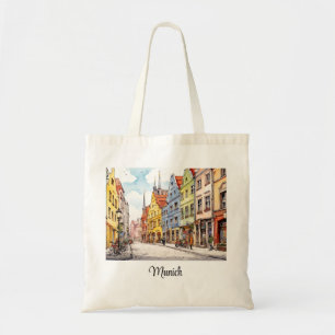 Nice painted Munich Tote Bag