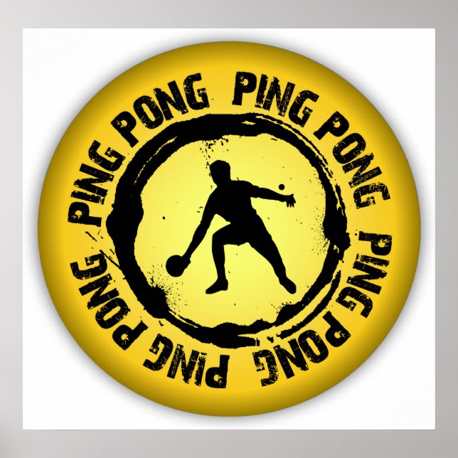 Nice Ping Pong Seal Poster (Front)