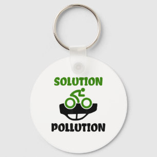 Nice Pollution Environmental Protection Nature _1 Key Ring