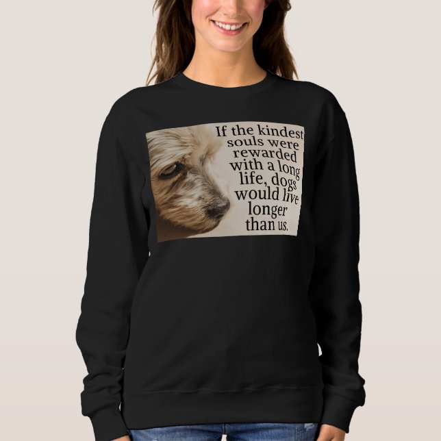 Nice Poodle Sweatshirt (Front)