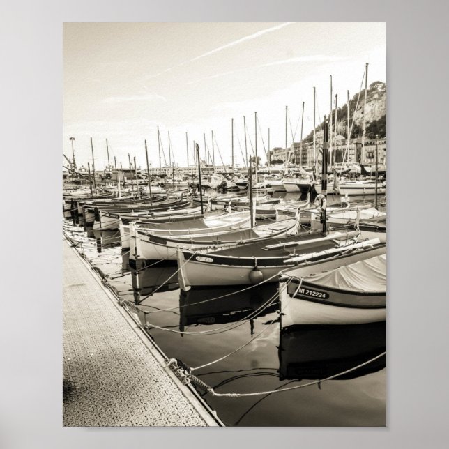 Nice port vintage photo poster (Front)