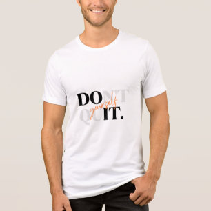 Nice Quit Design Tri-Blend Shirt