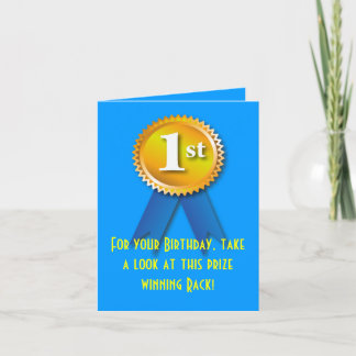 Nice Rack Birthday 2 Surprise Card