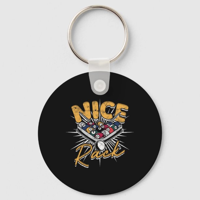 Nice Rack - Compliment 1  Key Ring (Front)