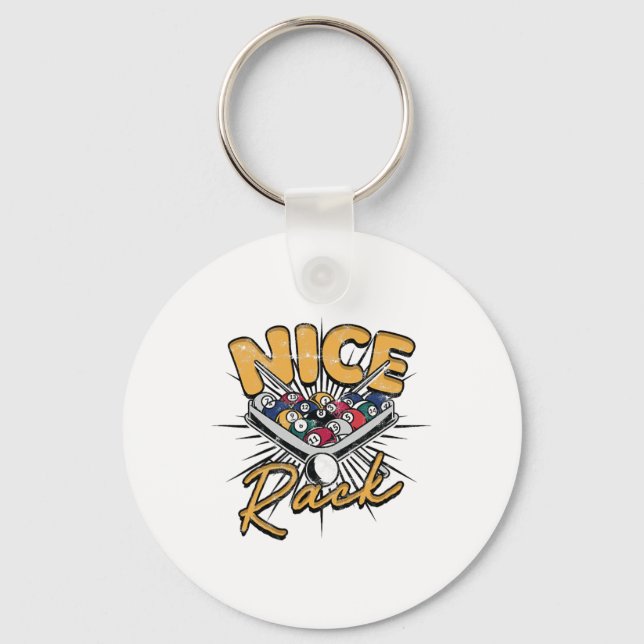 Nice Rack - Compliment 2  Key Ring (Front)