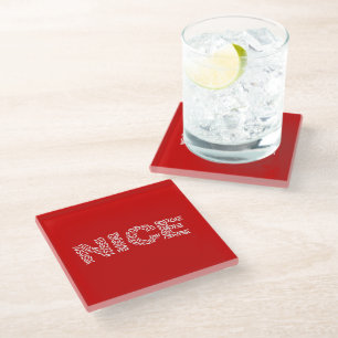 Nice Rice Glass Coaster