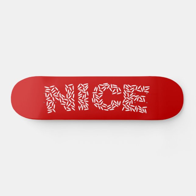 Nice Rice Skateboard (Horz)
