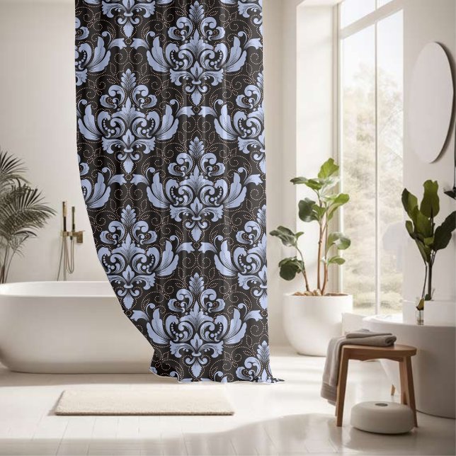 Nice seamless decorative eye-catching  shower curtain (Creator Uploaded)