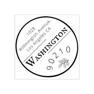 Nice simple and clean design for rubber stamp. stamp