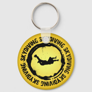 Nice Skydiving Seal Key Ring
