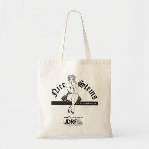 "Nice Stems" Budget Tote Bag