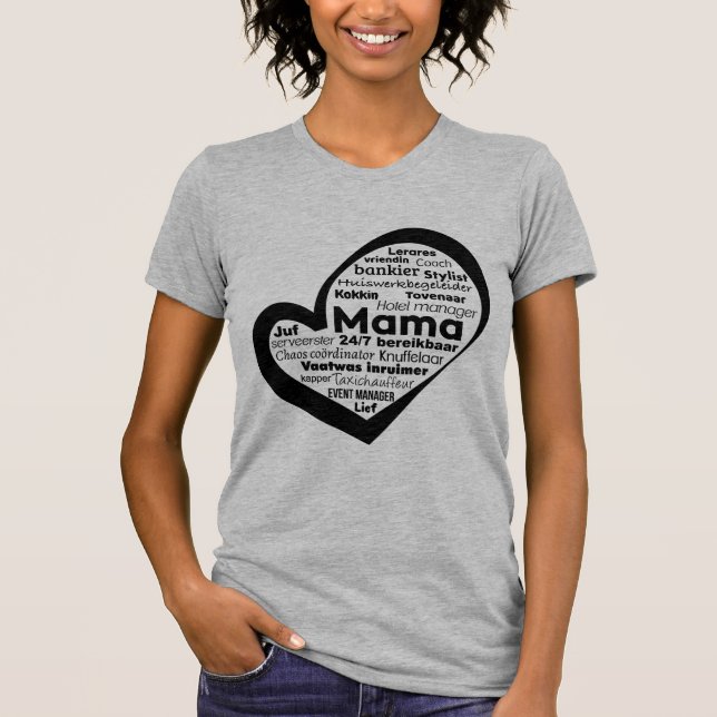 Nice t-shirt for Mother (Front)
