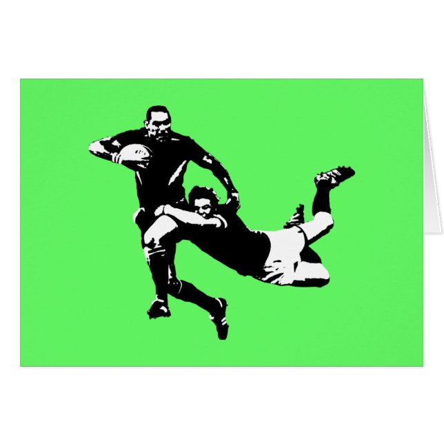 Nice tackle,Rugby (Front Horizontal)