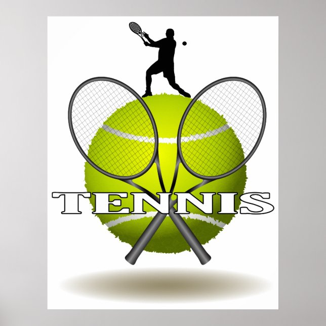 Nice Tennis Insignia Poster (Front)